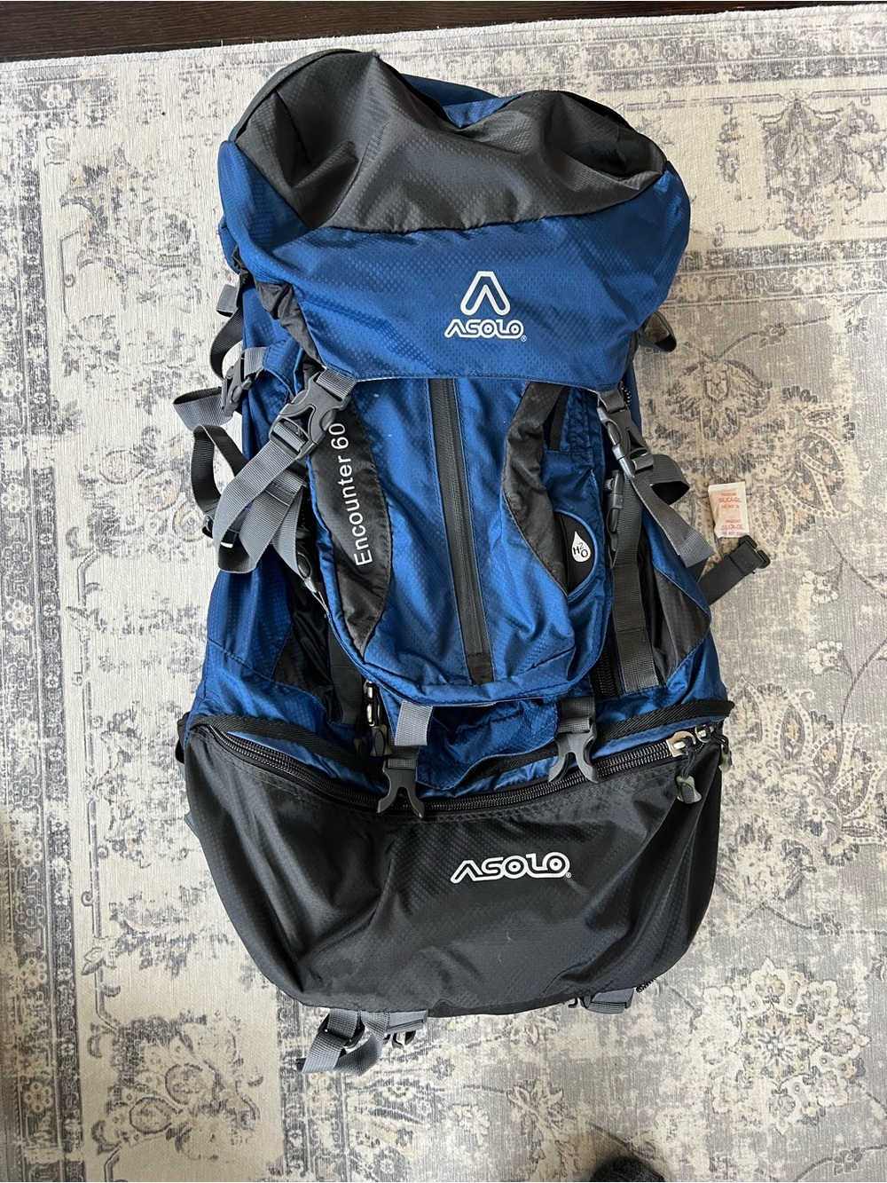 Asolo Encounter 60L Hiking Backpack - includes daypack and rain cover